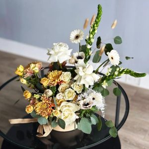 Ecliptic Floral Composition: indulge in the enchantment of floral diversity