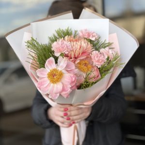 Elevate any occasion with the timeless elegance of 'Blooming Peonies' bouquets – each arrangement a symphony of delicate petals and captivating fragrance. Explore our exquisite collection today and let peonies paint your moments with beauty.