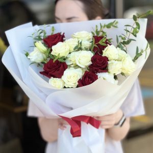 Beautiful 'Give Emotions' bouquet of flowers, ideal for expressing heartfelt sentiments on special occasions