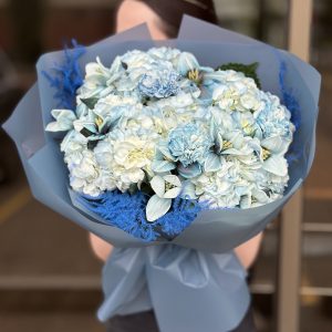 Colorful 'Summer Sky' bouquet with vibrant flowers, perfect for summer celebrations and occasions